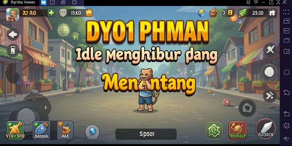 Tampilan gameplay DY01 yang menarik dan penuh warna.