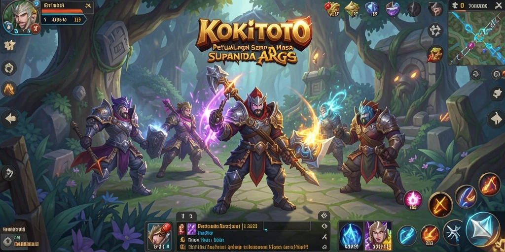 Gameplay dinamis dan grafis menawan di KOKITOTO.