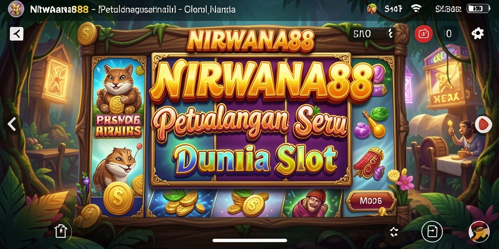Tampilan menarik dari gameplay Slot NIRWANA88 yang penuh warna.
