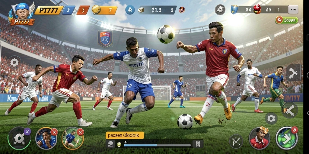 Tampilan gameplay PT777 yang memukau saat berkompetisi dalam olahraga.