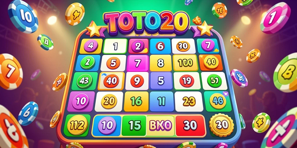 Tampilan gameplay seru dari TOTO20 yang menantang pemain Bingo.
